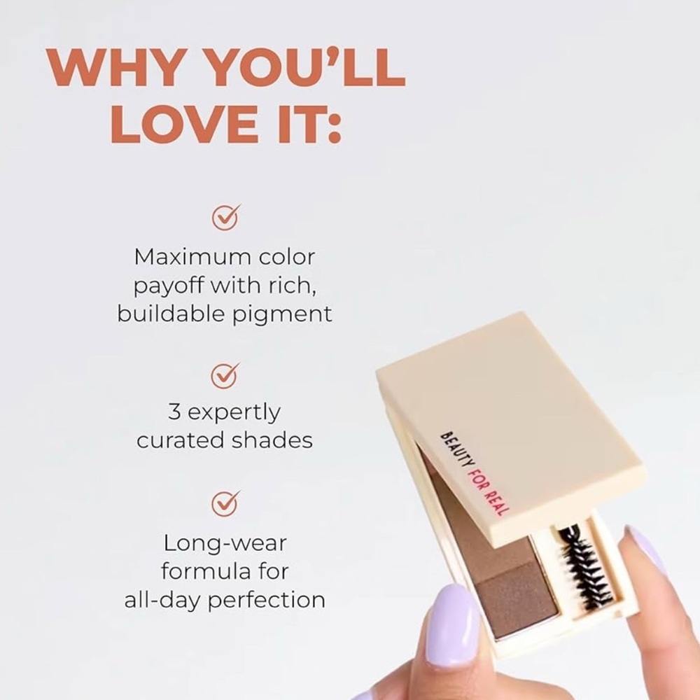 Brow Max Ombré Brow Powder in Light by Beauty For Real - Picture 5 of 6